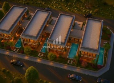 Проект фешенебельных вилл 4+1, 235м², на начальной стадии строительства в районе Анталии Дошемеалты под гражданство ID-18845 фото-6
