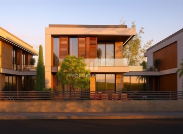 Проект фешенебельных вилл 4+1, 235м², на начальной стадии строительства в районе Анталии Дошемеалты под гражданство ID-18845 фото-8