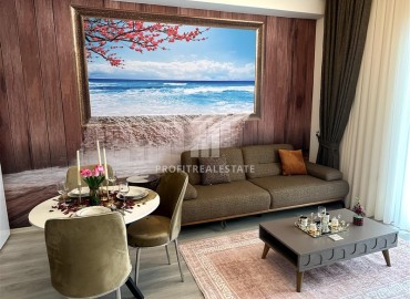 Элегантная двухкомнатная квартира, 55м², в новостройке с хорошей инфраструктурой в Махмутларе, Алания ID-18848 фото-5