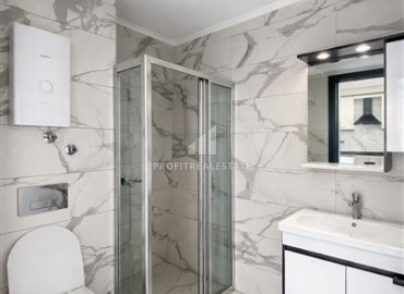 Меблированные апартаменты с одной спальней, 50м², в новостройке премиум класса в Авсалларе, Алания ID-18850 фото-5