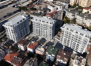 Двухкомнатная квартира 65.5 м², в новом комплексе премиум класса в центре Алании c получением ВНЖ ID-18851 фото-1