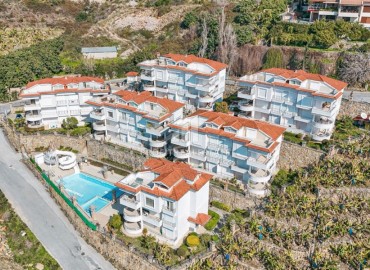 Меблированный дуплекс с тремя спальнями, 220м², в уютном комплексе и потрясающими видами у подножия гор Торос, Джикджилли, Алания ID-18847 фото-1