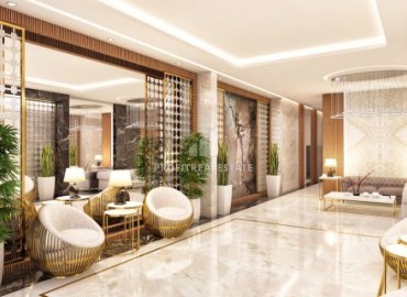 Квартира 1+1, 50м², с чистовой отделкой в комплексе класса люкс у подножия гор в Махмутларе, Алания, по отличной цене. ID-18856 фото-13