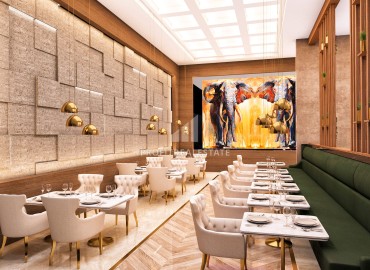 Квартира 1+1, 50м², с чистовой отделкой в комплексе класса люкс у подножия гор в Махмутларе, Алания, по отличной цене. ID-18856 фото-16