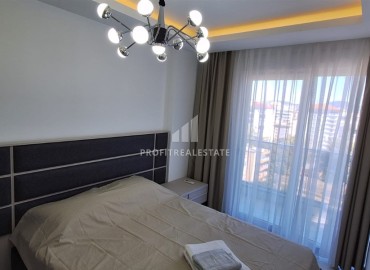 Элегантная трехкомнатная квартира, 72м², в комплексе премиум класса в 200м от моря в Махмутларе, Алания ID-18859 фото-9