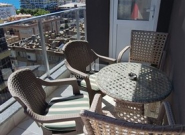 Элегантная трехкомнатная квартира, 72м², в комплексе премиум класса в 200м от моря в Махмутларе, Алания ID-18859 фото-12