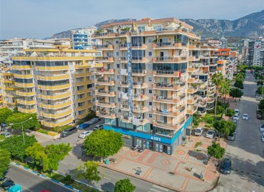 Стильные апартаменты с двумя спальнями, 115м², с хорошим ремонтом и видом на центральной улице Махмутлара, Алания ID-18860 фото-1