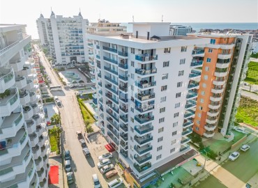 Трехкомнатная квартира, 100м², с дизайнерским интерьером, в комплексе с бассейном в 300м от моря в районе Алании - Махмутлар ID-18861 фото-2