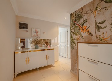 Трехкомнатная квартира, 100м², с дизайнерским интерьером, в комплексе с бассейном в 300м от моря в районе Алании - Махмутлар ID-18861 фото-9