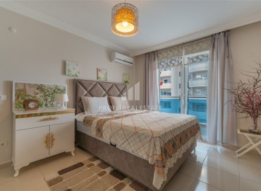 Трехкомнатная квартира, 100м², с дизайнерским интерьером, в комплексе с бассейном в 300м от моря в районе Алании - Махмутлар ID-18861 фото-11