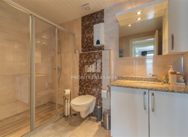 Трехкомнатная квартира, 100м², с дизайнерским интерьером, в комплексе с бассейном в 300м от моря в районе Алании - Махмутлар ID-18861 фото-12