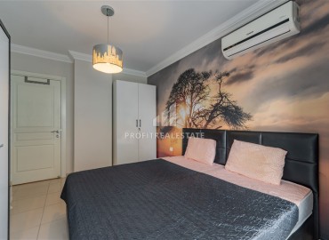 Трехкомнатная квартира, 100м², с дизайнерским интерьером, в комплексе с бассейном в 300м от моря в районе Алании - Махмутлар ID-18861 фото-14