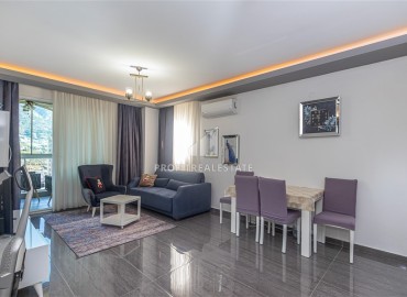 Меблированная двухкомнатная квартира, 55м², в комплексе премиум класса в Махмутларе, Алания, в двух шагах от моря ID-18862 фото-3