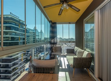 Меблированная двухкомнатная квартира, 55м², в комплексе премиум класса в Махмутларе, Алания, в двух шагах от моря ID-18862 фото-17