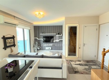 Элегантный видовой пентхаус 2+1, 98м², в элитной резиденции у пляжа Клеопатры в центре Алании под ВНЖ ID-18864 фото-6