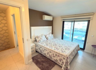 Элегантный видовой пентхаус 2+1, 98м², в элитной резиденции у пляжа Клеопатры в центре Алании под ВНЖ ID-18864 фото-7