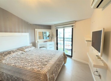 Элегантный видовой пентхаус 2+1, 98м², в элитной резиденции у пляжа Клеопатры в центре Алании под ВНЖ ID-18864 фото-8