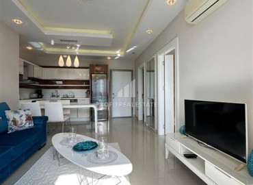 Стильная двухкомнатная квартира, 65м², в элитном комплексе Махмутлара, Алания, в 250м от Средиземного моря ID-18865 фото-5