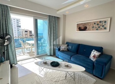 Стильная двухкомнатная квартира, 65м², в элитном комплексе Махмутлара, Алания, в 250м от Средиземного моря ID-18865 фото-6