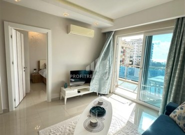 Стильная двухкомнатная квартира, 65м², в элитном комплексе Махмутлара, Алания, в 250м от Средиземного моря ID-18865 фото-7