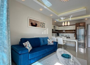 Стильная двухкомнатная квартира, 65м², в элитном комплексе Махмутлара, Алания, в 250м от Средиземного моря ID-18865 фото-9