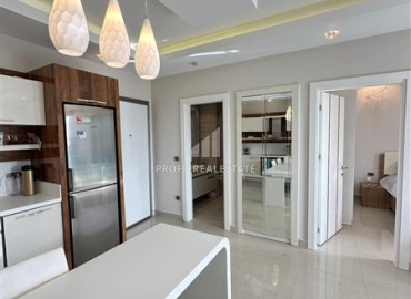 Стильная двухкомнатная квартира, 65м², в элитном комплексе Махмутлара, Алания, в 250м от Средиземного моря ID-18865 фото-11