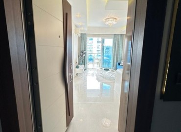 Стильная двухкомнатная квартира, 65м², в элитном комплексе Махмутлара, Алания, в 250м от Средиземного моря ID-18865 фото-14