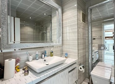 Стильная двухкомнатная квартира, 65м², в элитном комплексе Махмутлара, Алания, в 250м от Средиземного моря ID-18865 фото-15