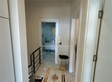 Видовой меблированный пентхаус с тремя спальнями, 145м², в резиденции с инфраструктурой у моря в Каргыджаке, Алания ID-18868 фото-4