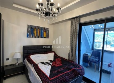 Видовой меблированный пентхаус с тремя спальнями, 145м², в резиденции с инфраструктурой у моря в Каргыджаке, Алания ID-18868 фото-5