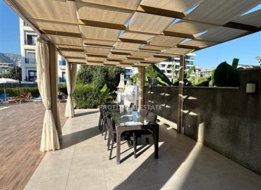 Видовой меблированный пентхаус с тремя спальнями, 145м², в резиденции с инфраструктурой у моря в Каргыджаке, Алания ID-18868 фото-17