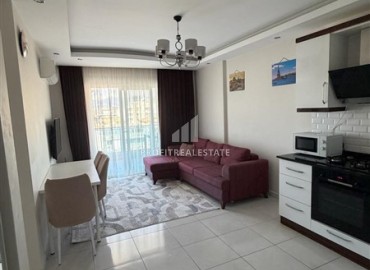 Уютная квартира 1+1, 55м², с видом на Аланийскую крепость в комфортабельной резиденции на центральной улице Махмутлара, Алания ID-18693 фото-3