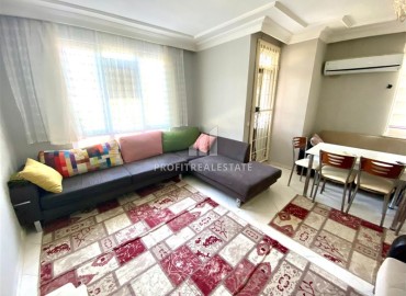 Готовая к проживанию, бюджетная трехкомнатная квартира, 90м², в доме городского типа, в 300м от моря в центре Алании ID-18869 фото-2