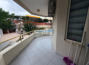 Симпатичная двухкомнатная квартира, 60м², в комплексе с бассейном с отличной локацией в районе Оба, Алания ID-18871 фото-9