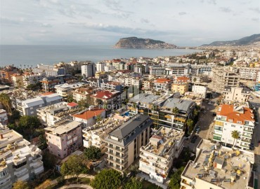 Апартаменты с одной спальней, 56м², в новой комплексе с инфраструктурой в 300м от моря в районе Оба, Алания ID-18876 фото-8