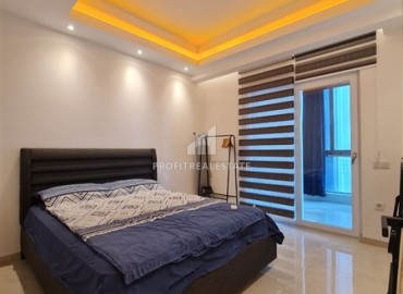 Элегантные двухкомнатные апартаменты, 65м², в новом элитном комплексе в 500м от моря в Махмутларе, Алания. ID-18877 фото-11