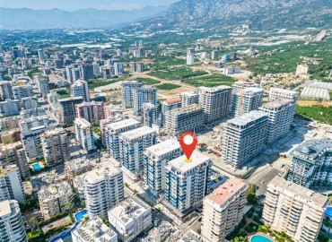 Элегантные двухкомнатные апартаменты, 65м², в новом элитном комплексе в 500м от моря в Махмутларе, Алания. ID-18877 фото-16