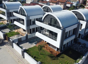 Investment project: a residence of luxury villas with private pools and facilities 150 meters from the sea, Konakli, Alanya ID-14552 фото-1