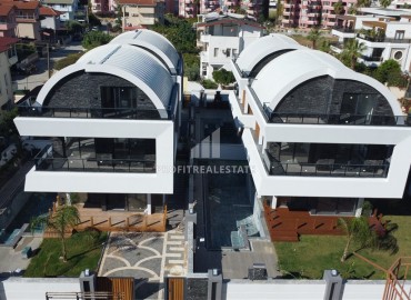 Investment project: a residence of luxury villas with private pools and facilities 150 meters from the sea, Konakli, Alanya ID-14552 фото-4