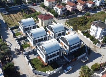 Investment project: a residence of luxury villas with private pools and facilities 150 meters from the sea, Konakli, Alanya ID-14552 фото-7