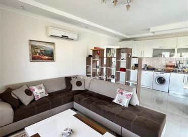 Элегантная двухкомнатная квартира, 65м², с двумя балконами в комплексе премиум класса в 50м от моря в Кестеле, Алания ID-18879 фото-2