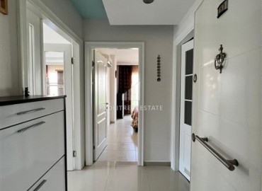 Элегантная двухкомнатная квартира, 65м², с двумя балконами в комплексе премиум класса в 50м от моря в Кестеле, Алания ID-18879 фото-9