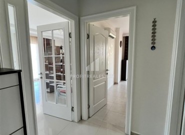 Элегантная двухкомнатная квартира, 65м², с двумя балконами в комплексе премиум класса в 50м от моря в Кестеле, Алания ID-18879 фото-10