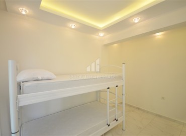 Меблированная квартира 2+1, 100м², с потрясающим видом на море в районе Алании Каргыджак в 300м от моря ID-18880 фото-12