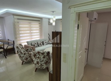 Уютные апартаменты с одной спальней, 65м², в резиденции с бассейном в Махмутларе, Алания в 300 метрах от моря ID-18881 фото-3
