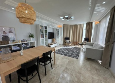 Стильная трехкомнатная квартира, 125м², в уютной резиденции с бассейном, с отличной локацией в районе Джикджилли, Алания ID-18886 фото-2