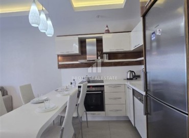 Видовая меблированная двухкомнатная квартира, 65м², в элитном комплексе Махмутлара, в 250м от Средиземного моря ID-18888 фото-6