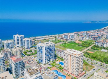 Видовая меблированная двухкомнатная квартира, 65м², в элитном комплексе Махмутлара, в 250м от Средиземного моря ID-18888 фото-15