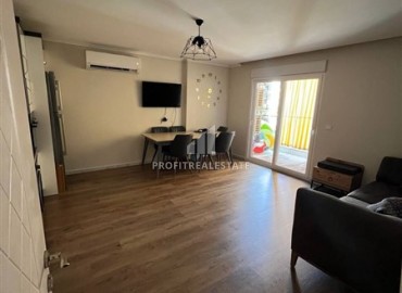 Меблированная квартира с двумя спальнями, 100м², в новом комфортабельном комплексе в Каргыджаке, Алания ID-18890 фото-3