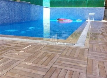 Меблированная квартира с двумя спальнями, 100м², в новом комфортабельном комплексе в Каргыджаке, Алания ID-18890 фото-9